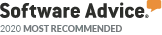 Software Advice 2020 Most Recommended badge