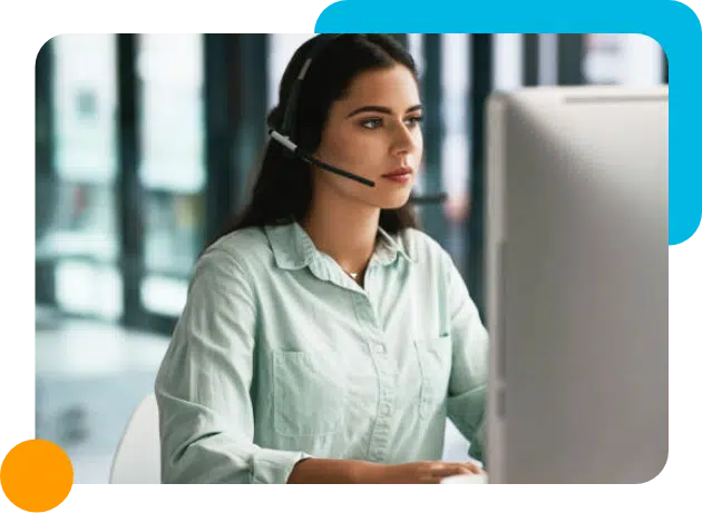 Female sales representative