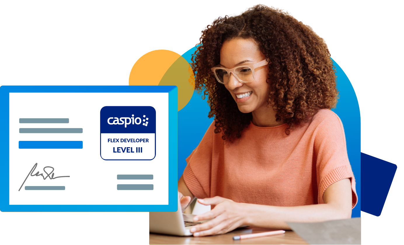 User taking the caspio certification